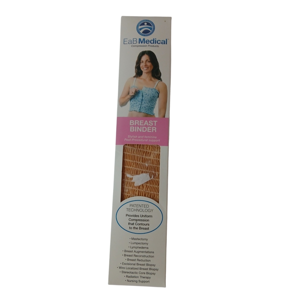 EaB Medical Tan Smocked Breast Binder XL
